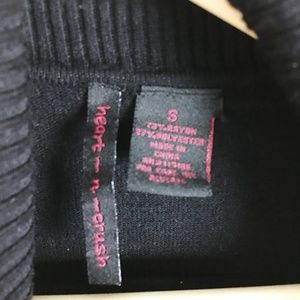 Heart N Crush Sweaters - Heart N Crush (G2-24) Small Black Sweater Tunic Heart N Crush Sweaters - Heart N Crush (G2-24) Small Black Sweater Tunic